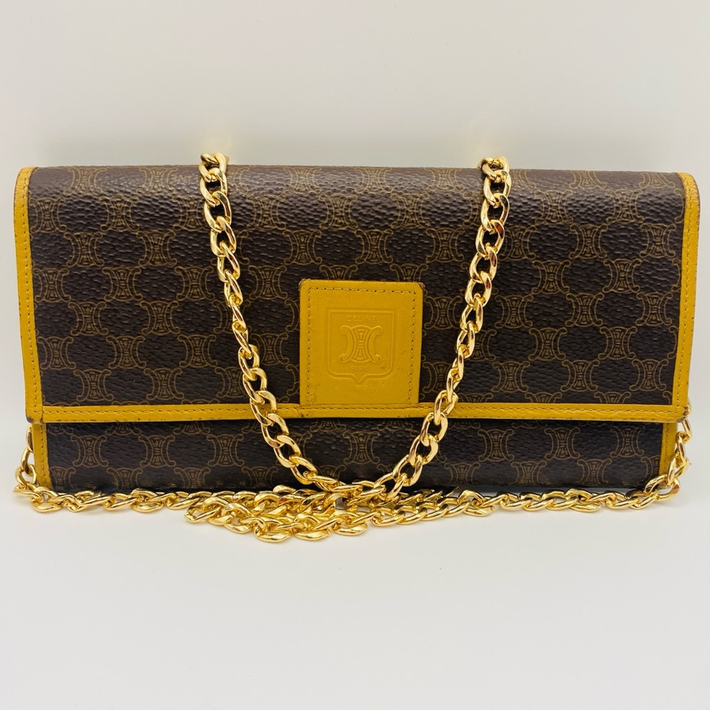 Celine Macadam Bifold Long Wallet